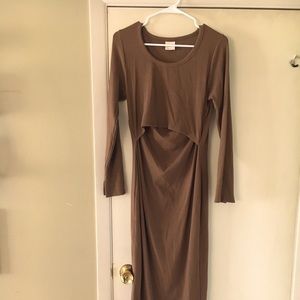 Sz Large Maternity/Nursing dress